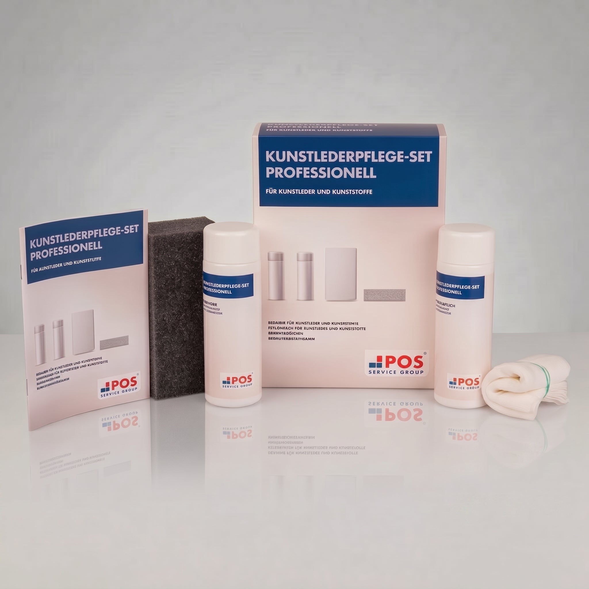 Kunstlederpflege-Set Professionell