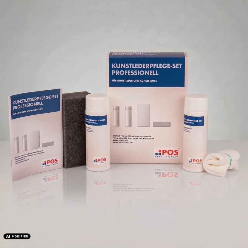 Kunstlederpflege-Set Professionell
