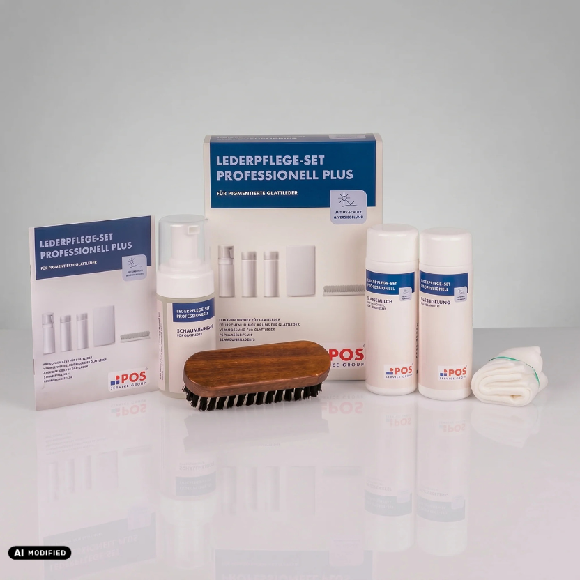 Lederpflege Set Professionell Plus